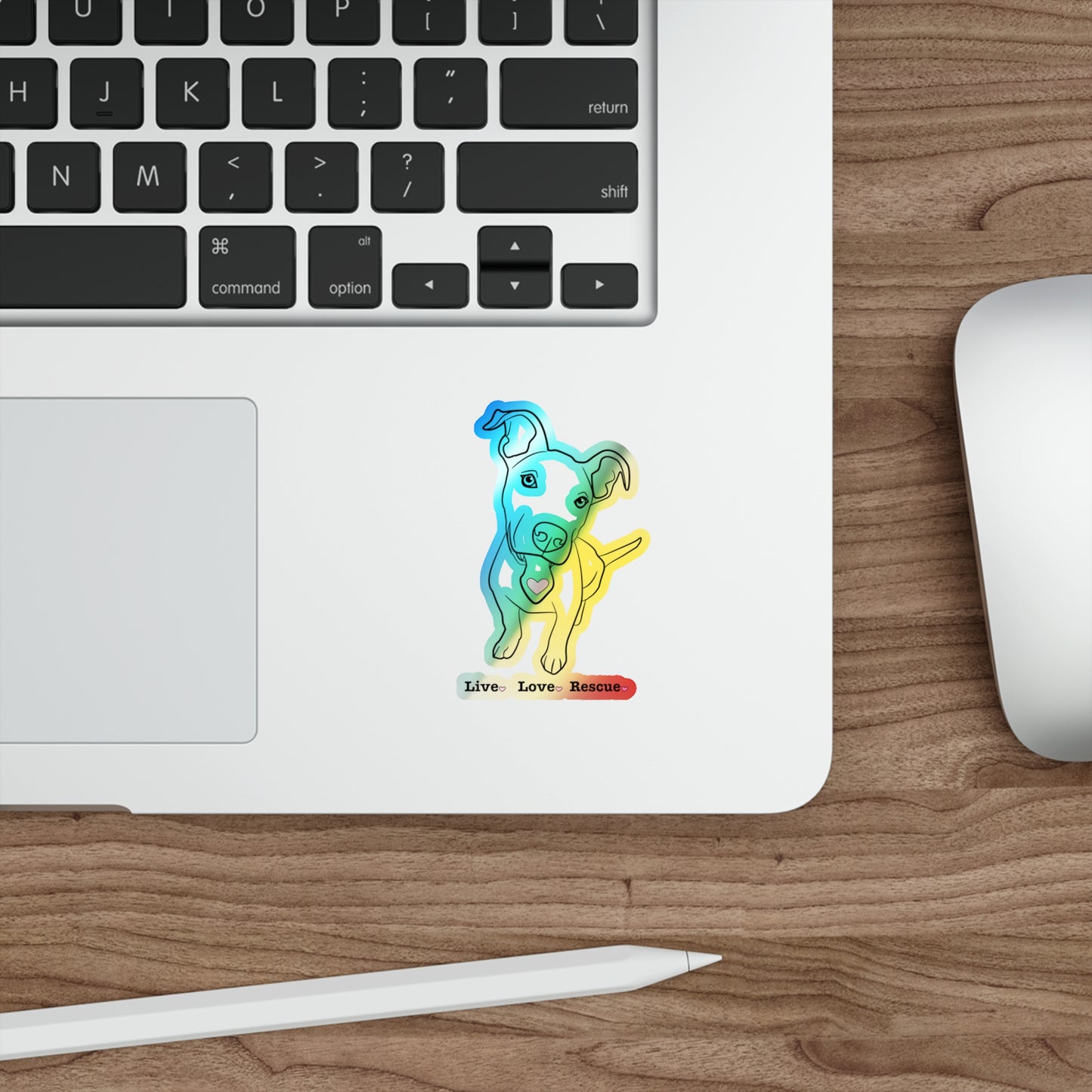 Live Love Rescue Sticker