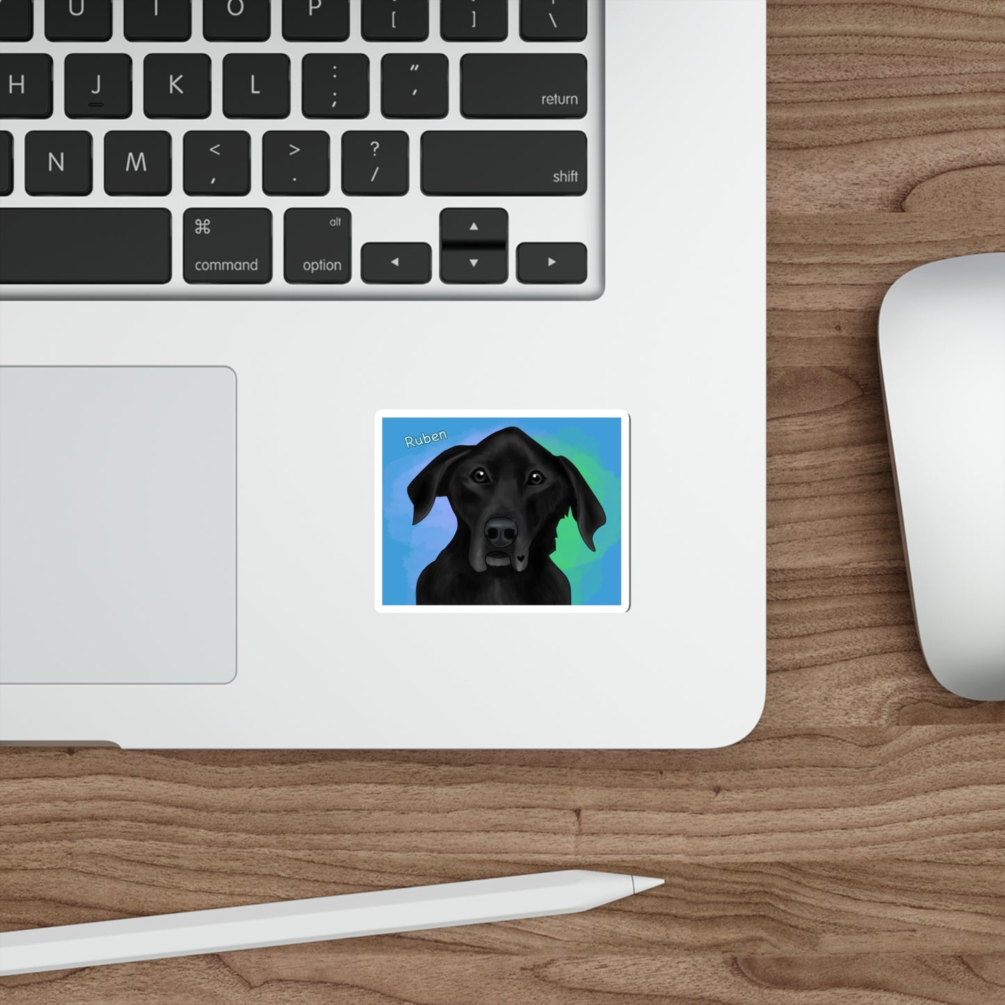 Ruben Die-Cut Stickers