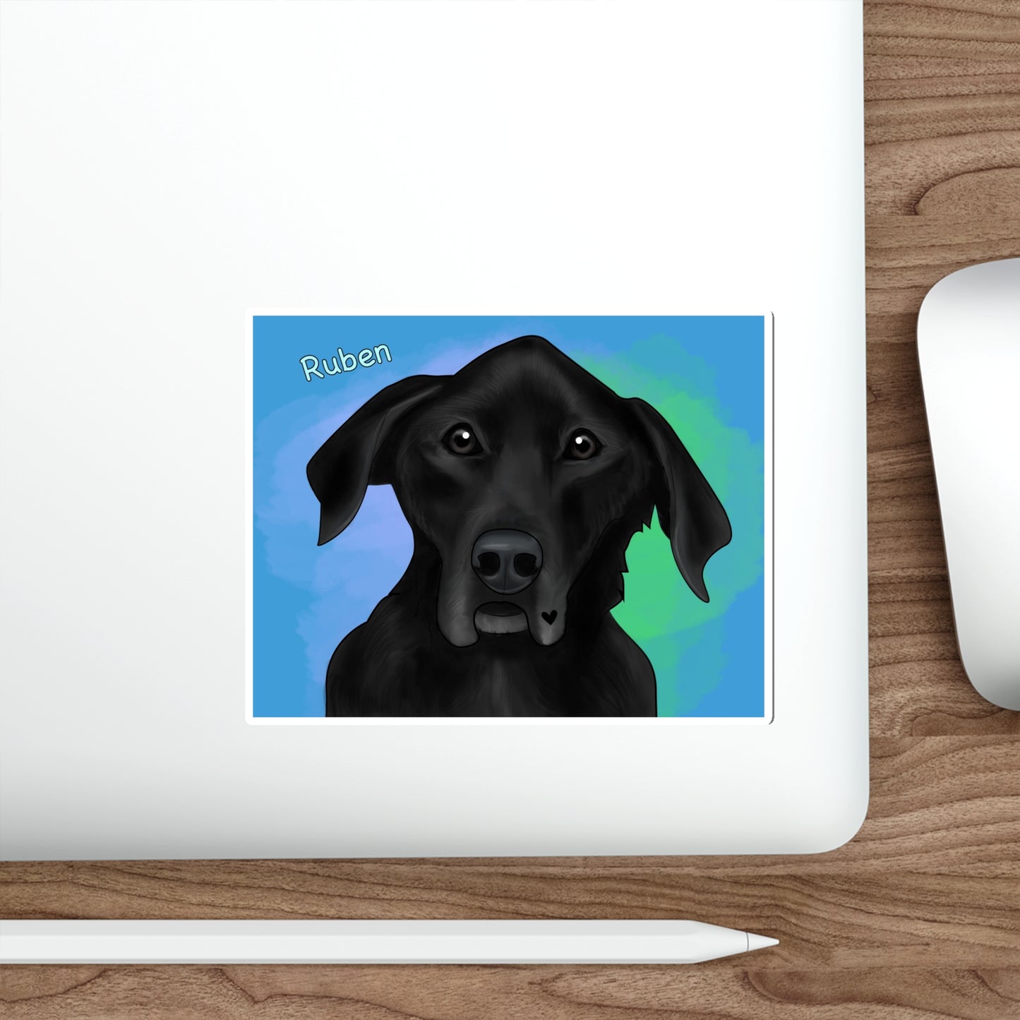 Ruben Die-Cut Stickers