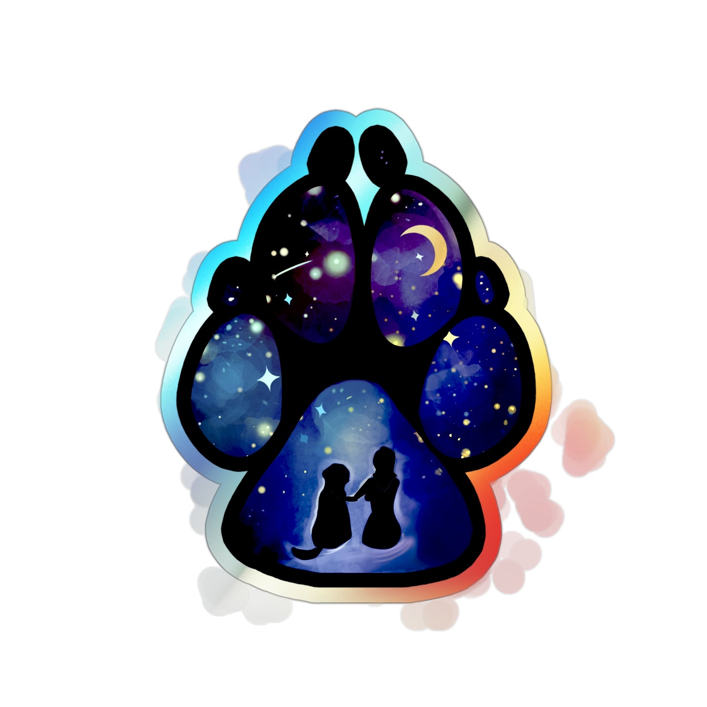 Holographic Die-cut Stickers