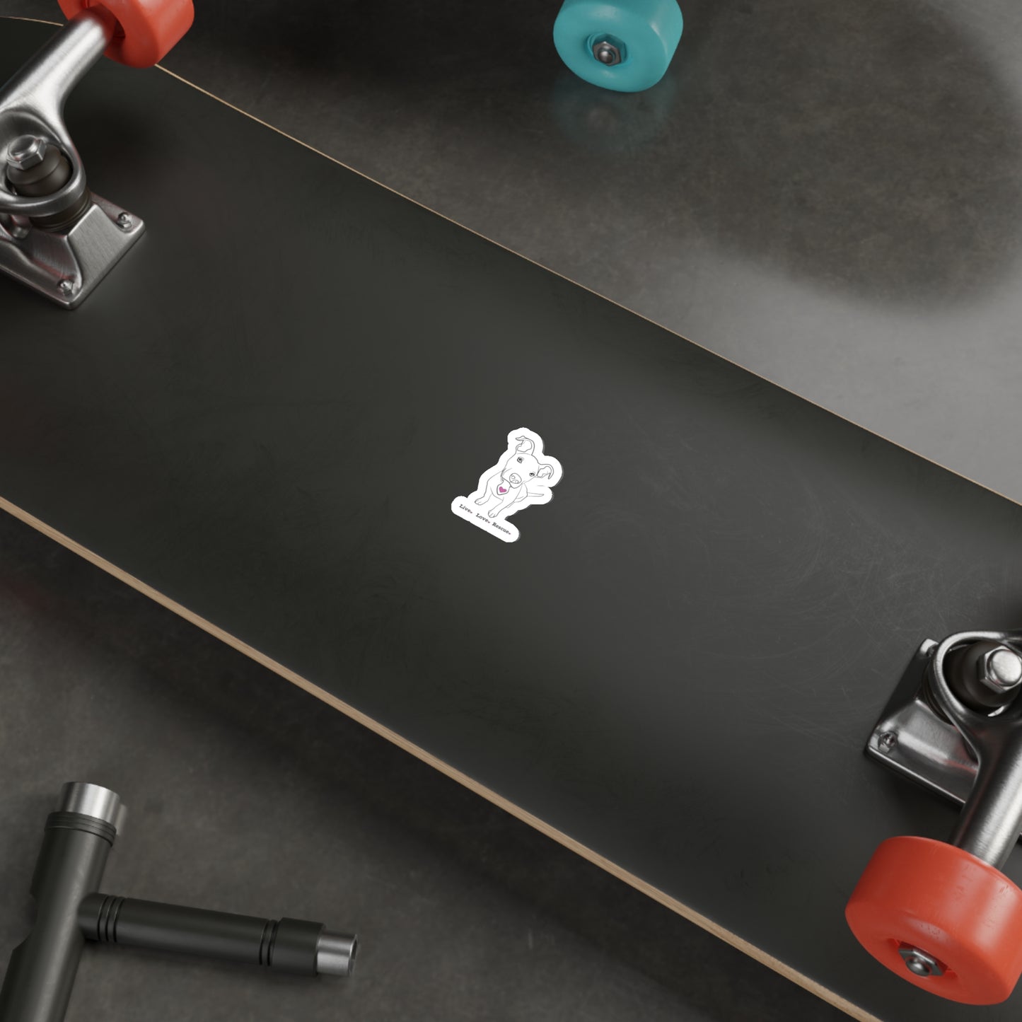 Live Love Rescue Sticker 2