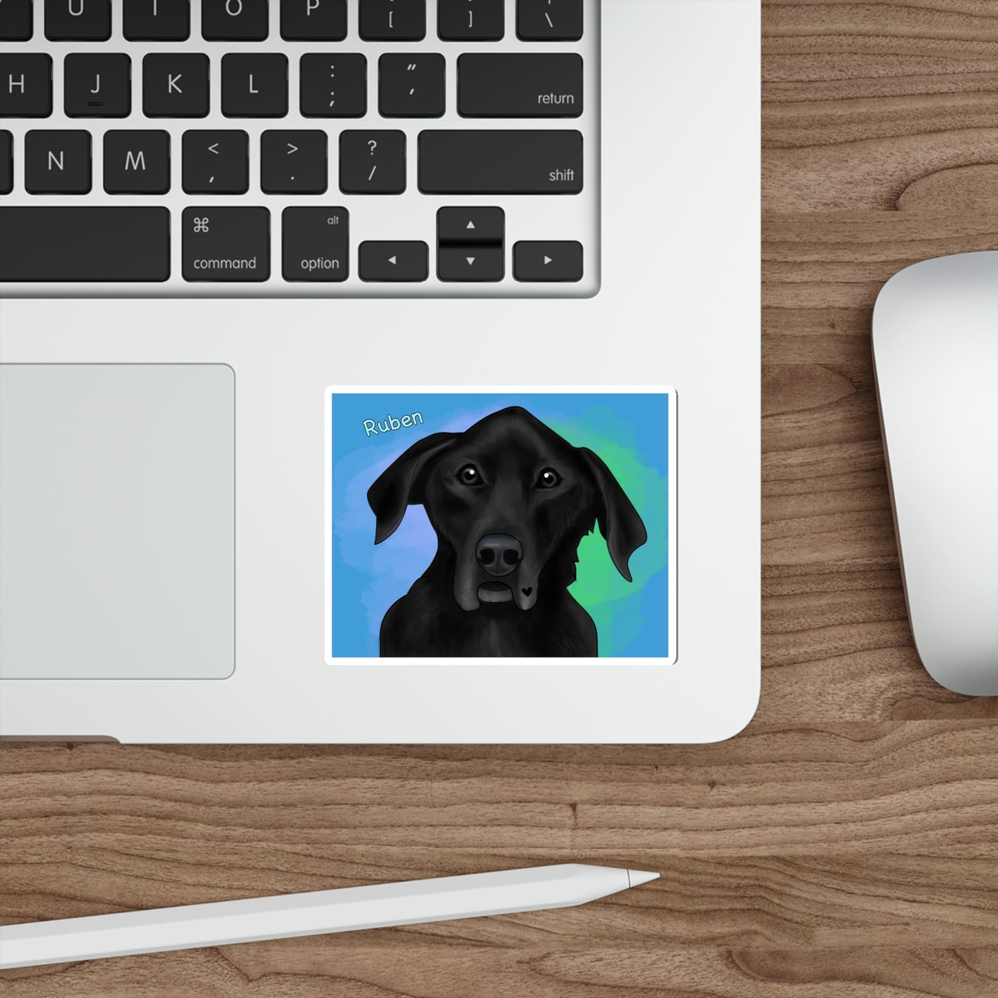 Ruben Die-Cut Stickers