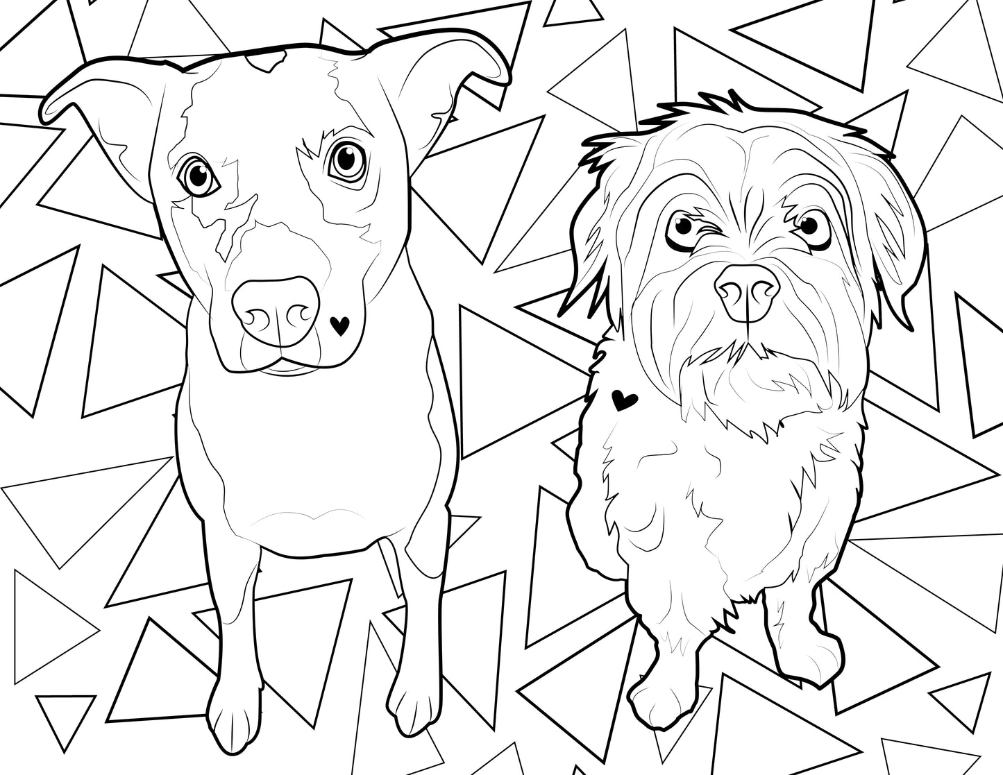 Coloring Page Of Your Pet