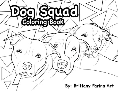 Dog Squad Coloring Book