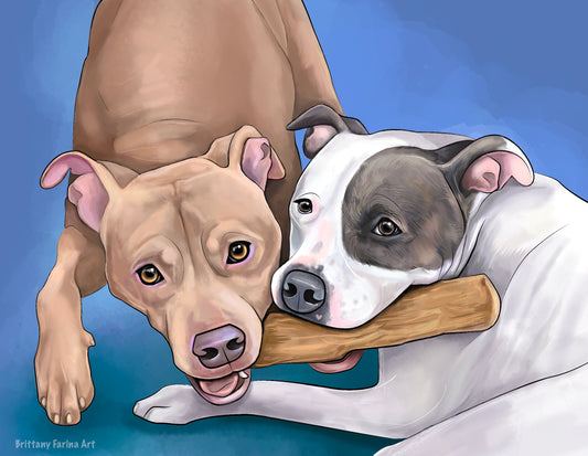 Pet Portrait DIGITAL FILE