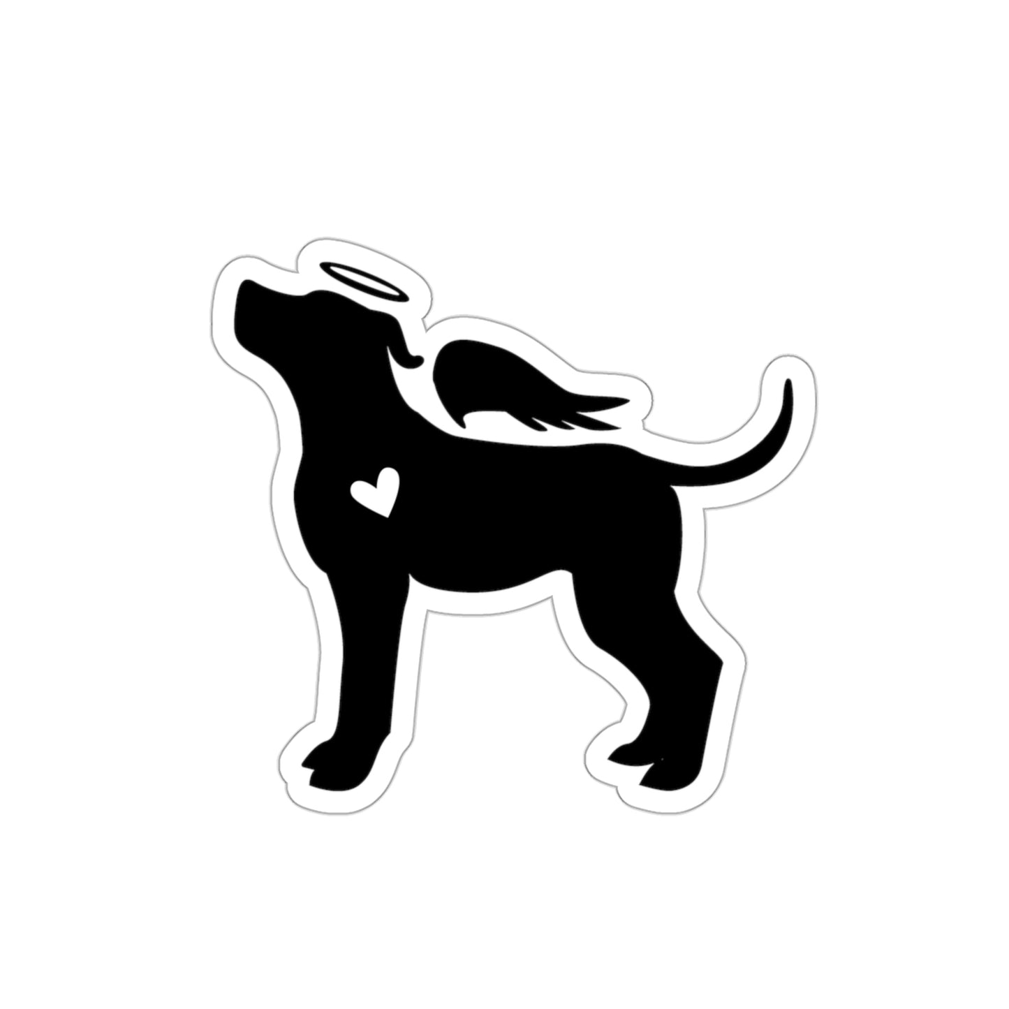 Angel Pup Stickers