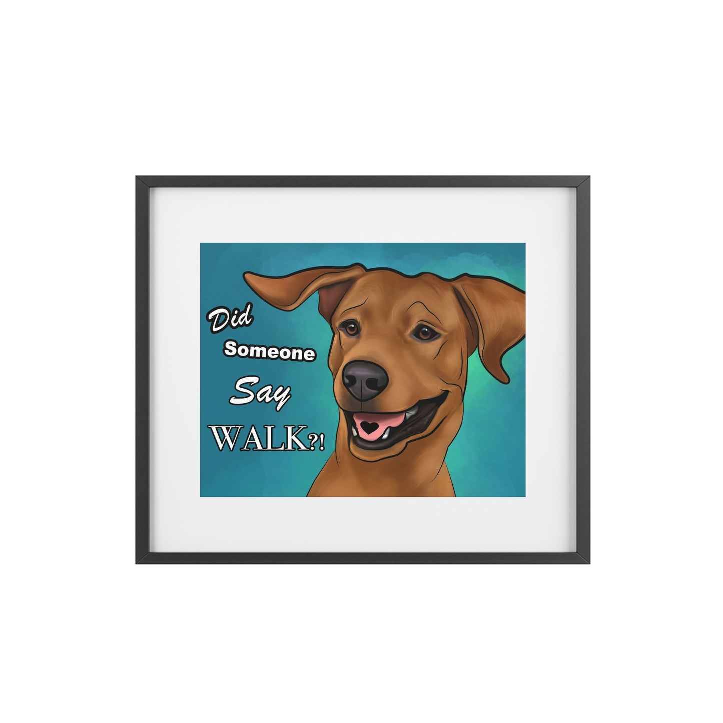 Framed Walk Print