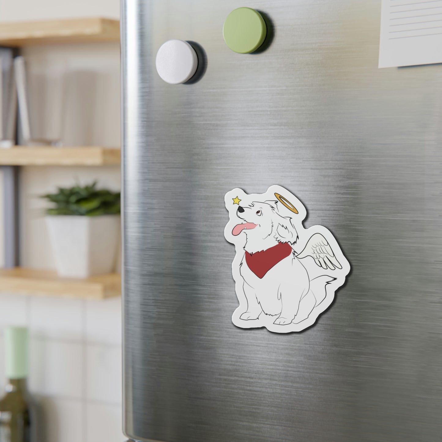 Angel Pup Magnet