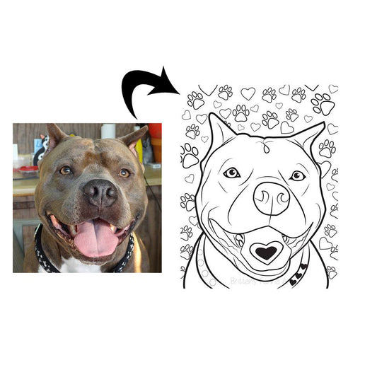 Coloring Page Of Your Pet