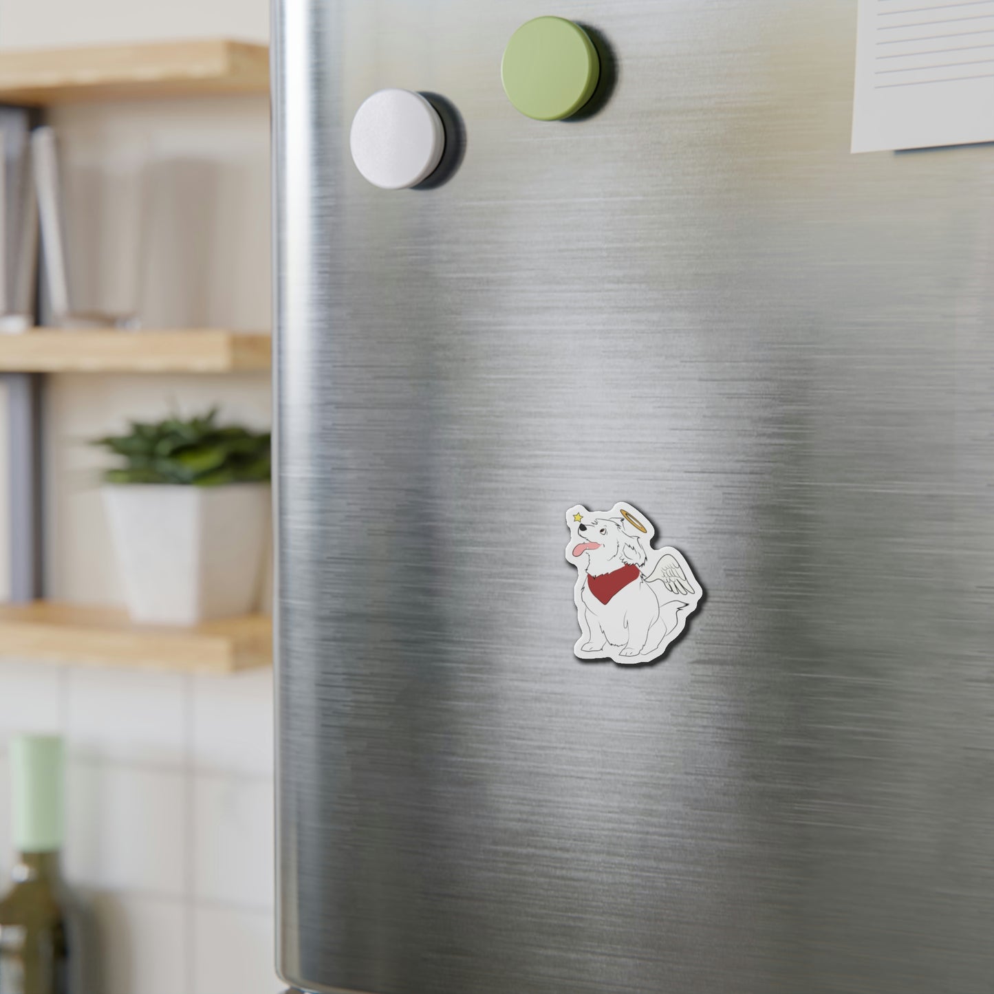 Angel Pup Magnet