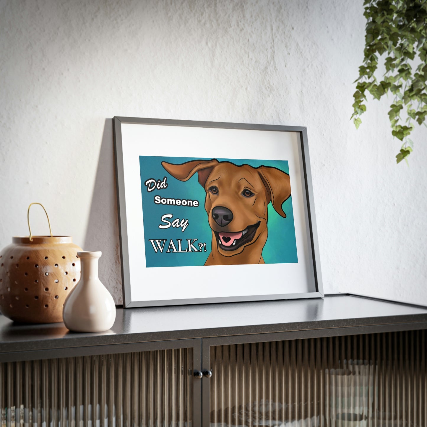 Framed Walk Print