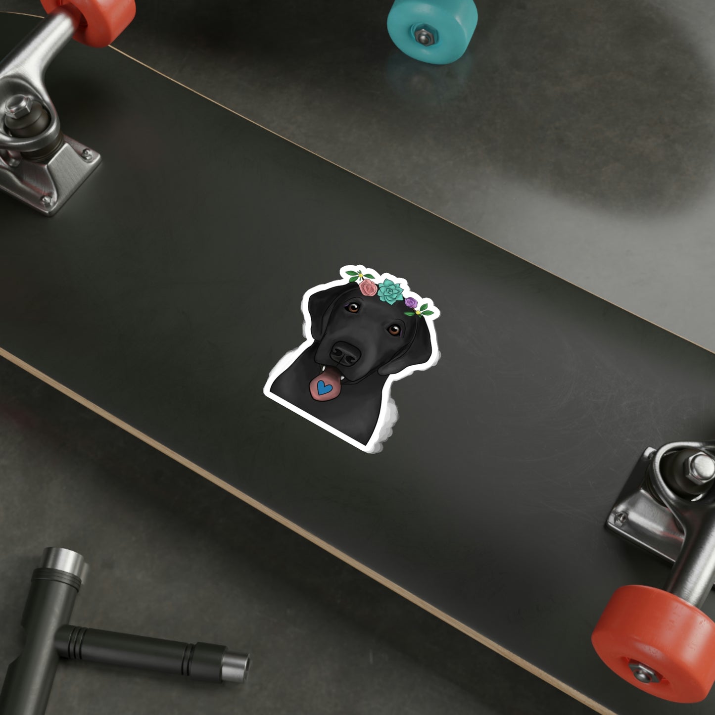 Black Lab Sticker