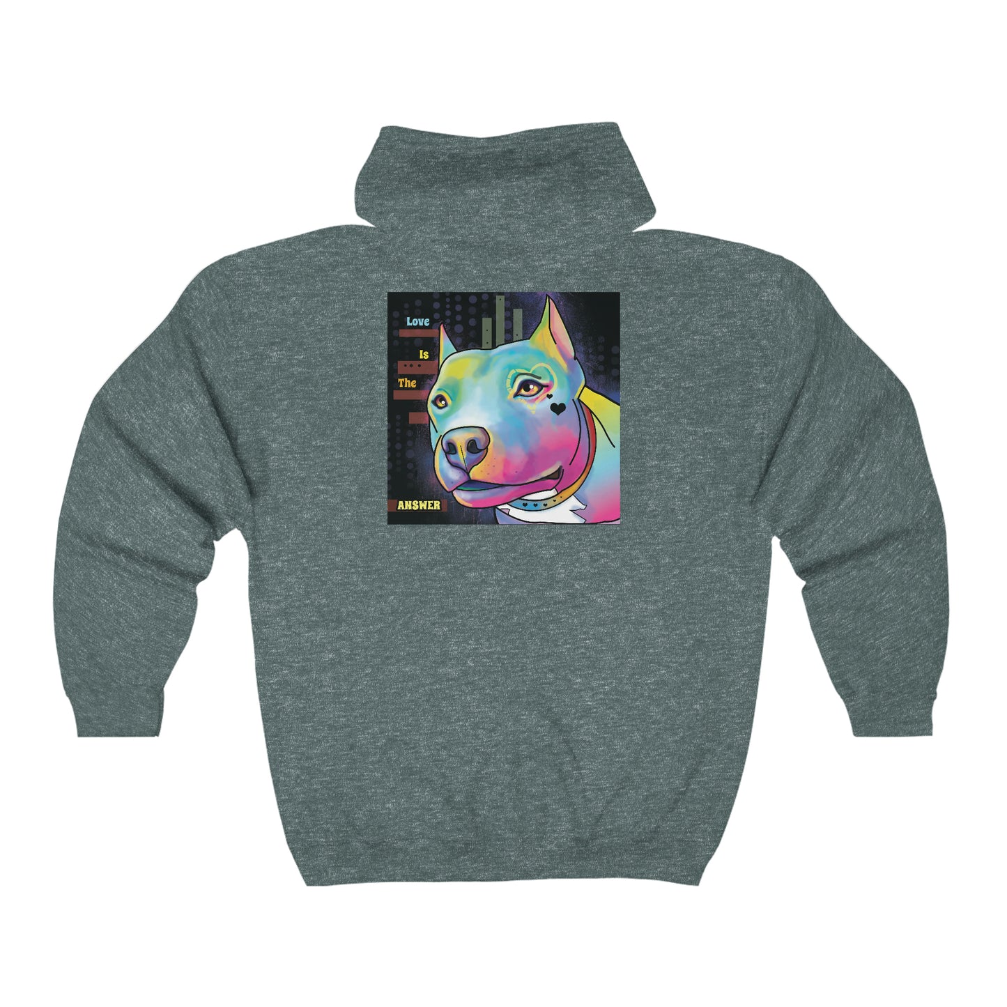 Love is the Answer Zip Hoodie