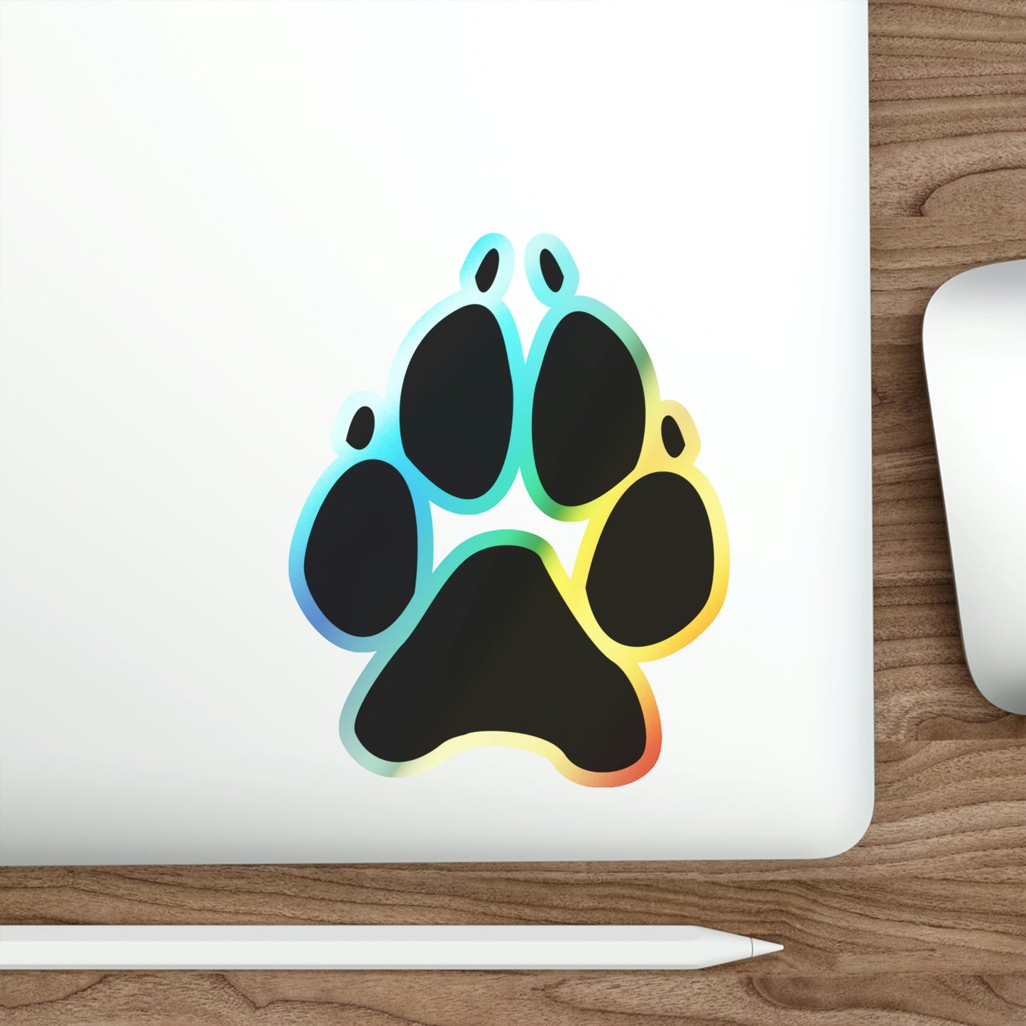 Holographic Paw Stickers