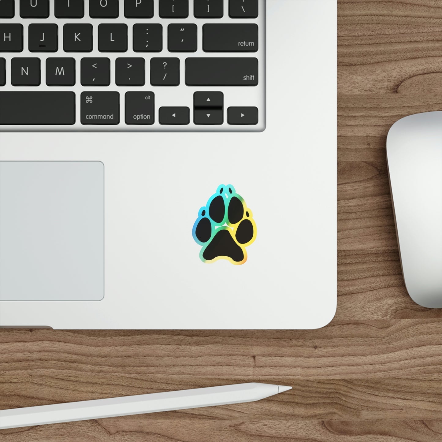 Holographic Paw Stickers