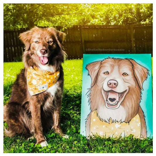Pet Portrait (Canvas Print)