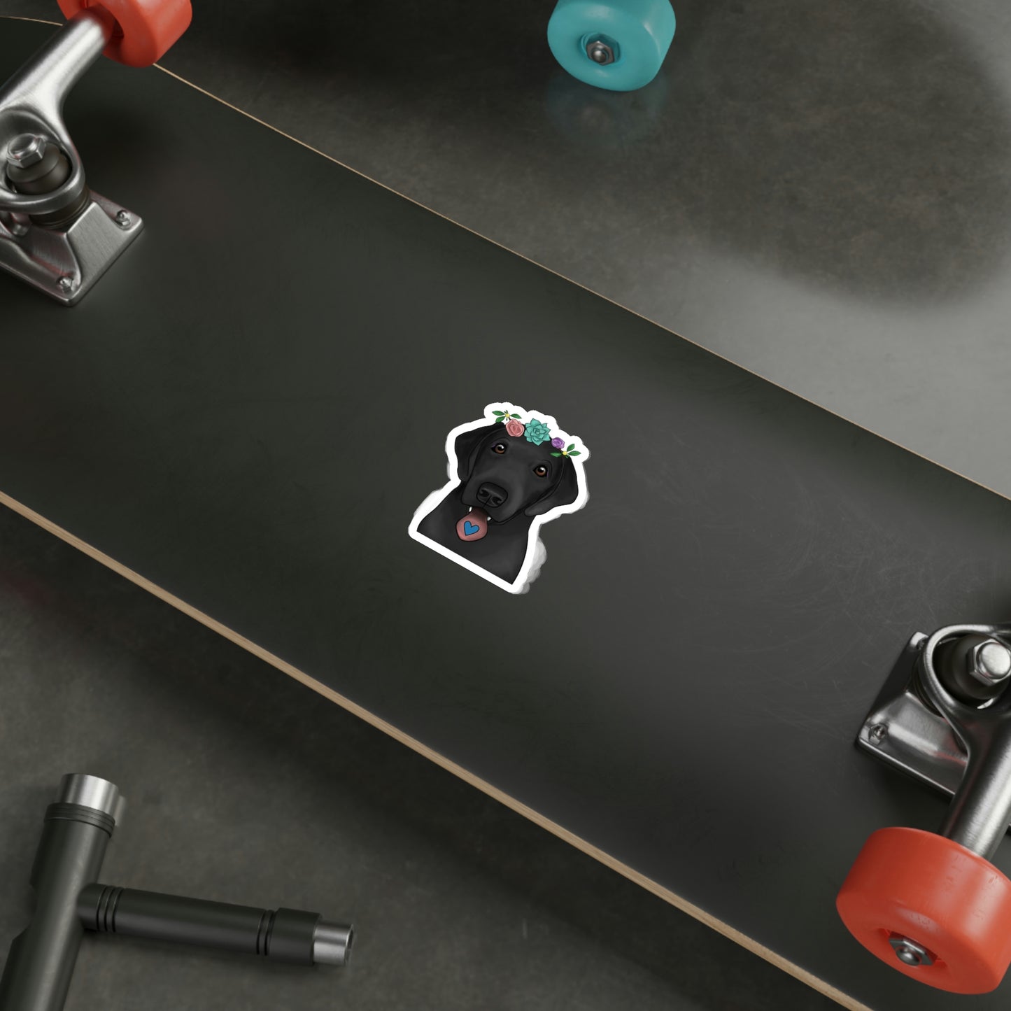 Black Lab Sticker