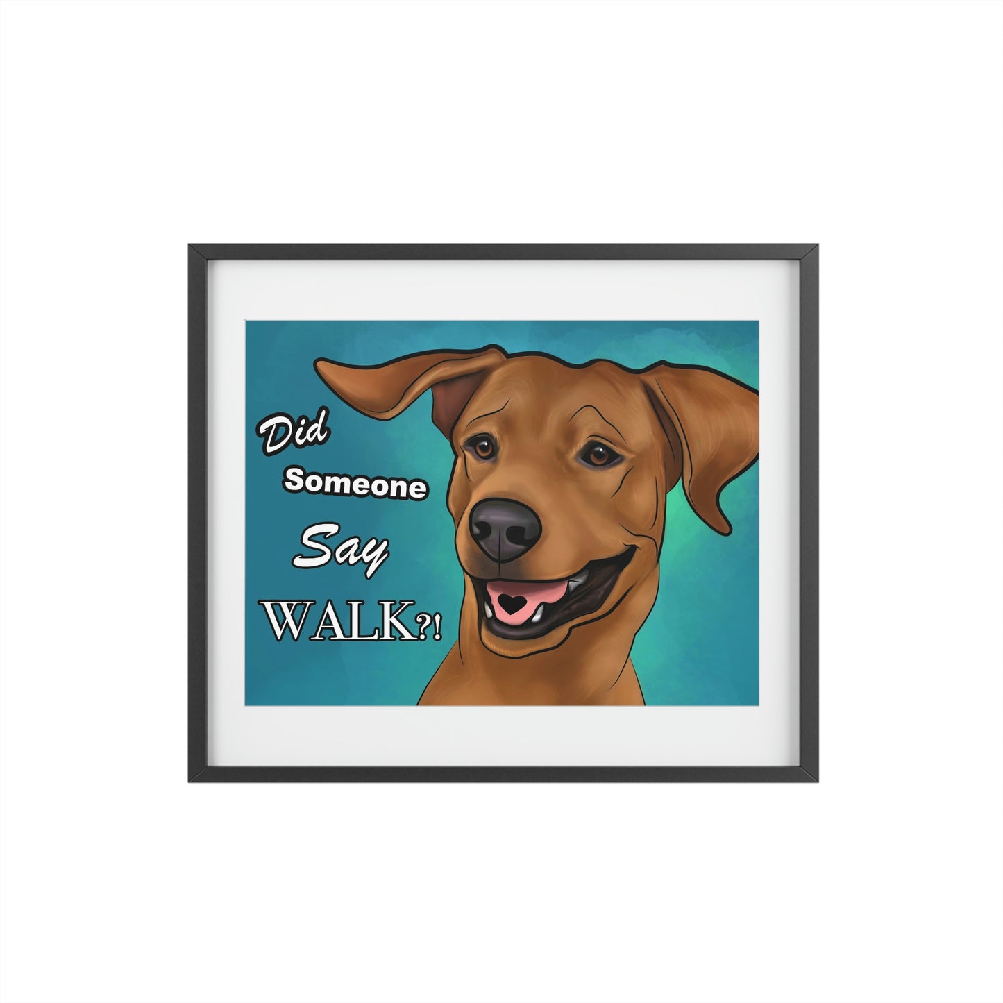 Framed Walk Print