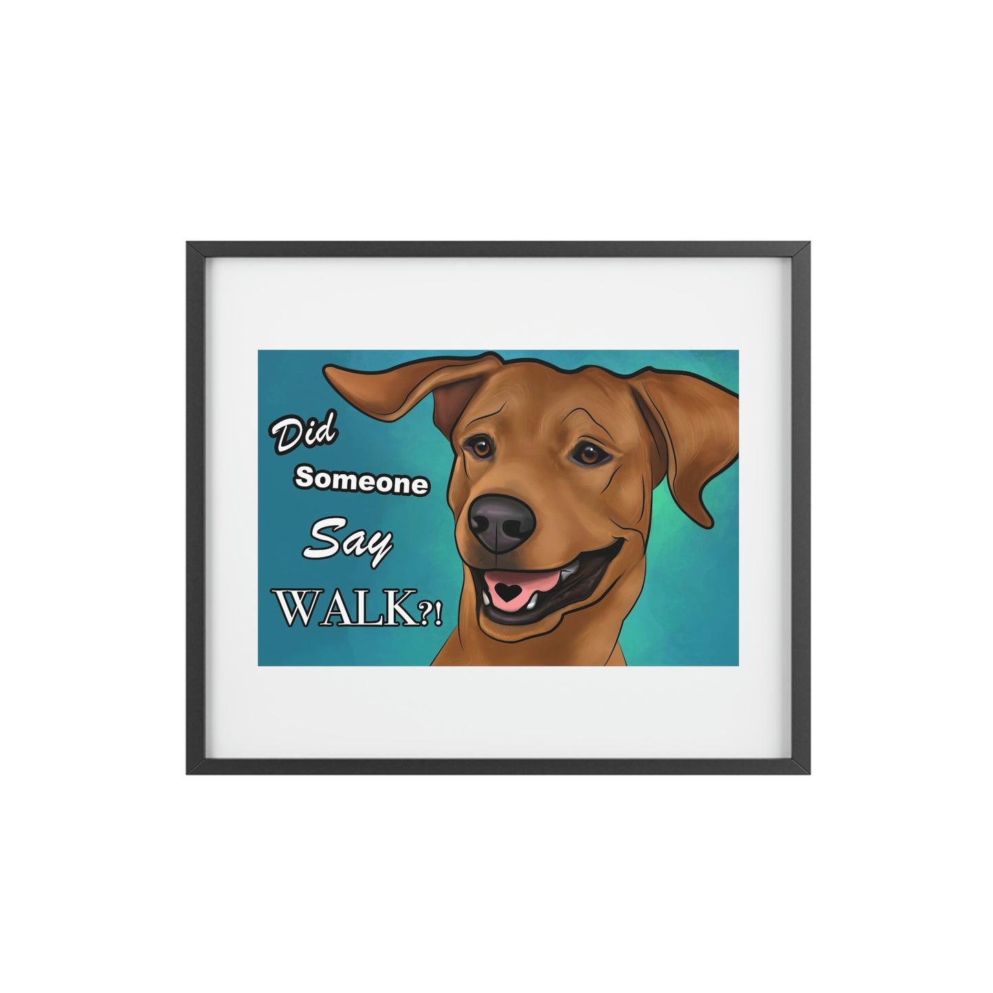 Framed Walk Print