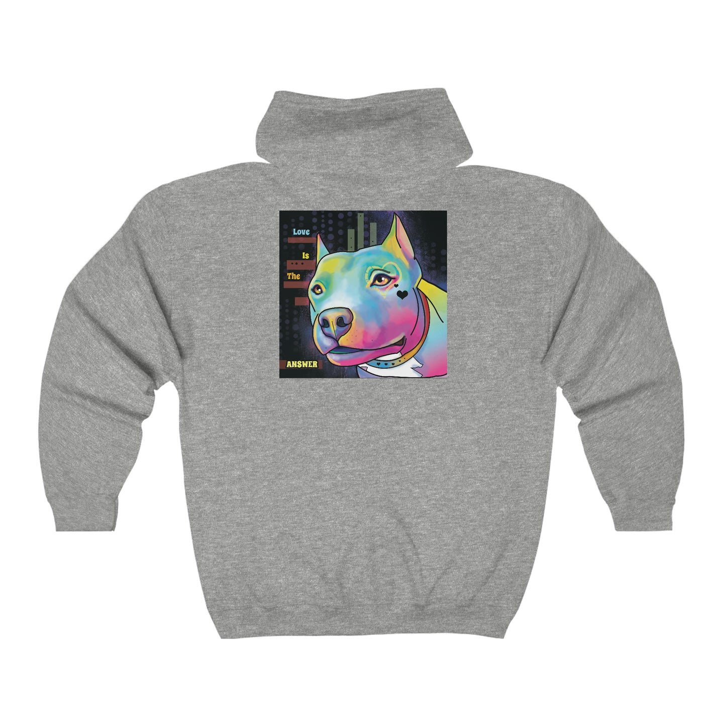 Love is the Answer Zip Hoodie