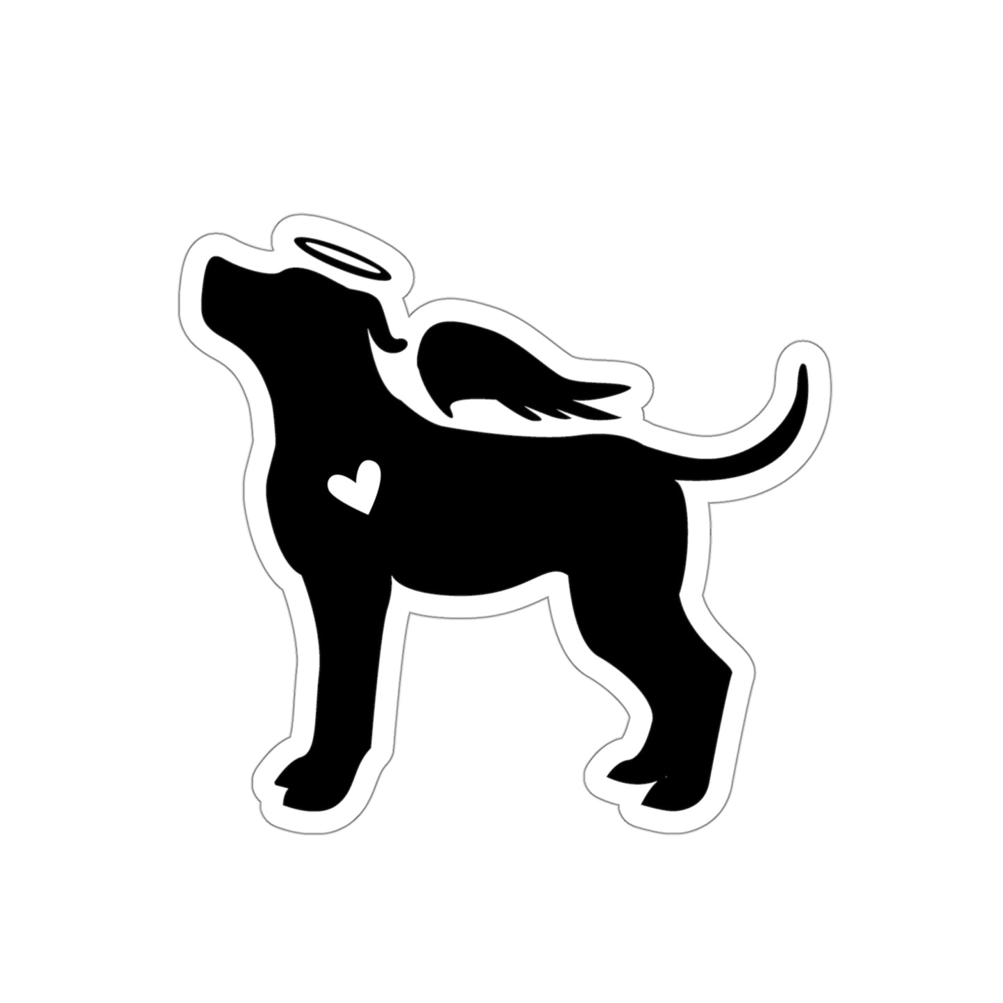 Angel Pup Stickers
