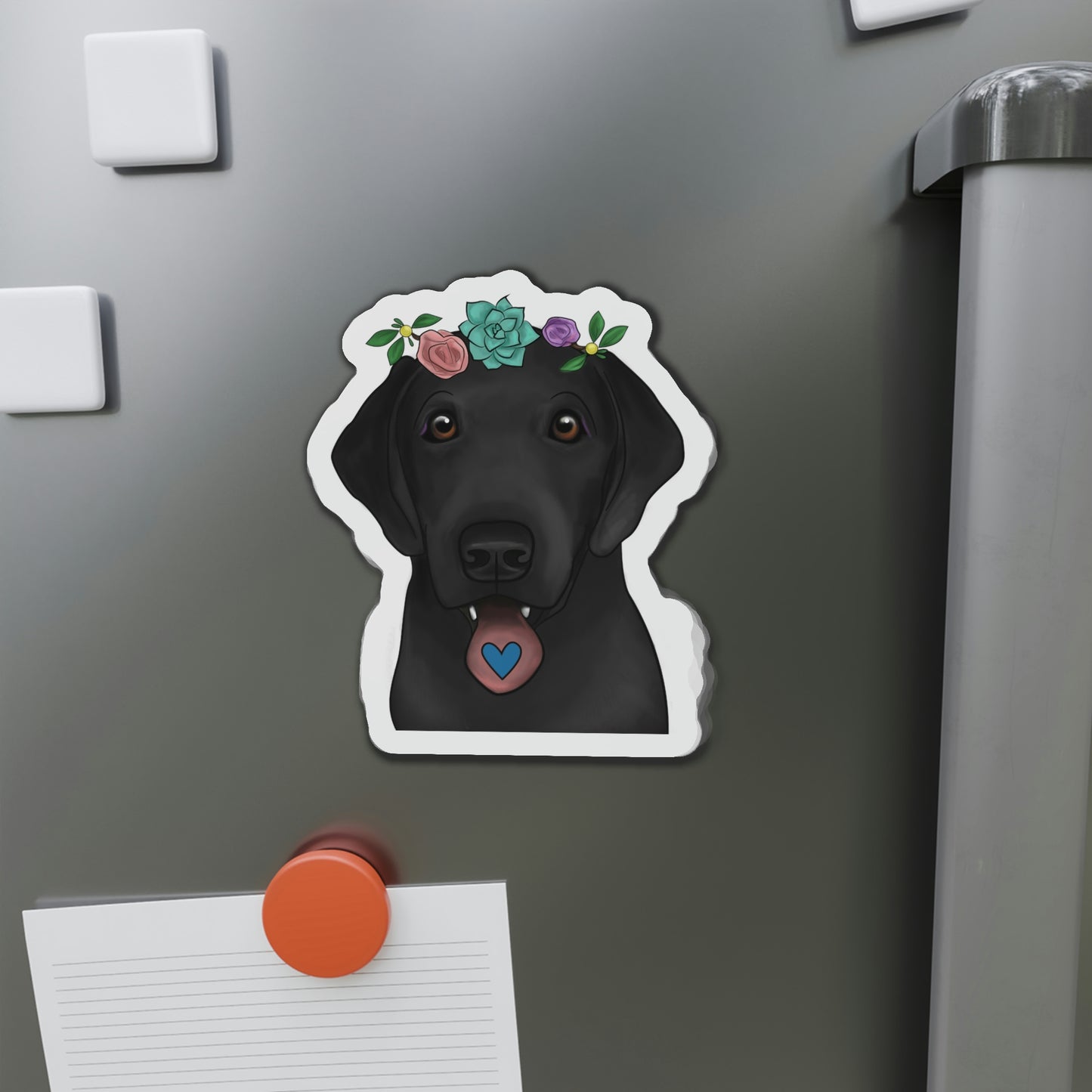 Black Lab Magnet