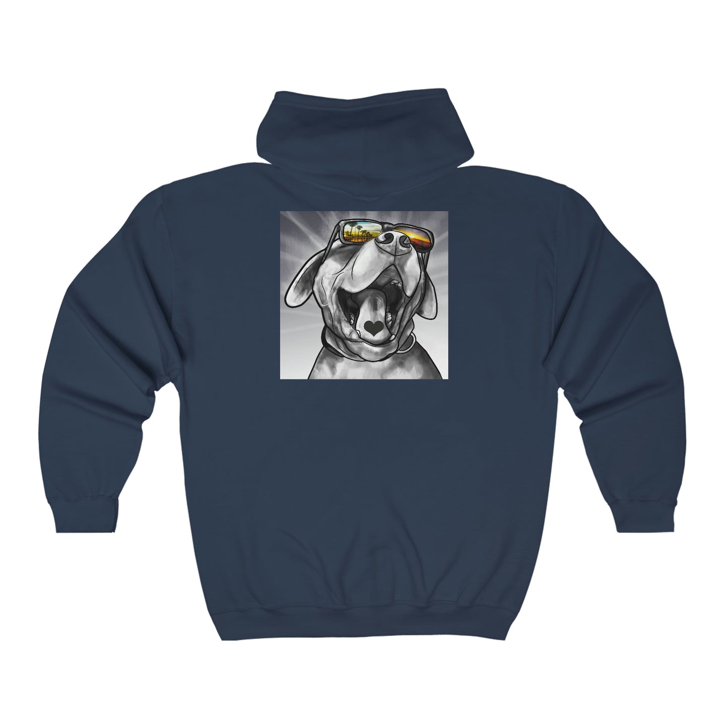 Happy Dog Zip Hoodie