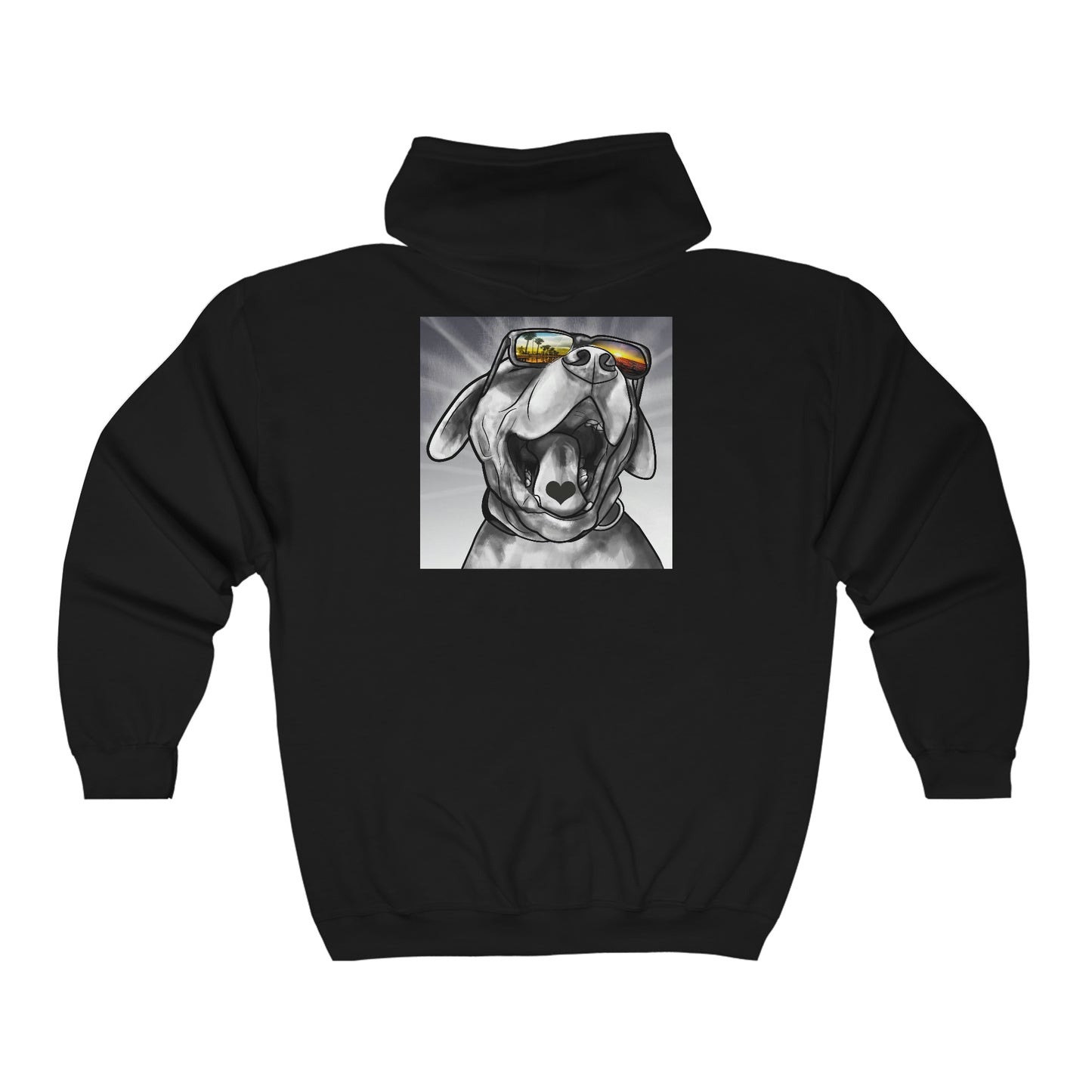 Happy Dog Zip Hoodie