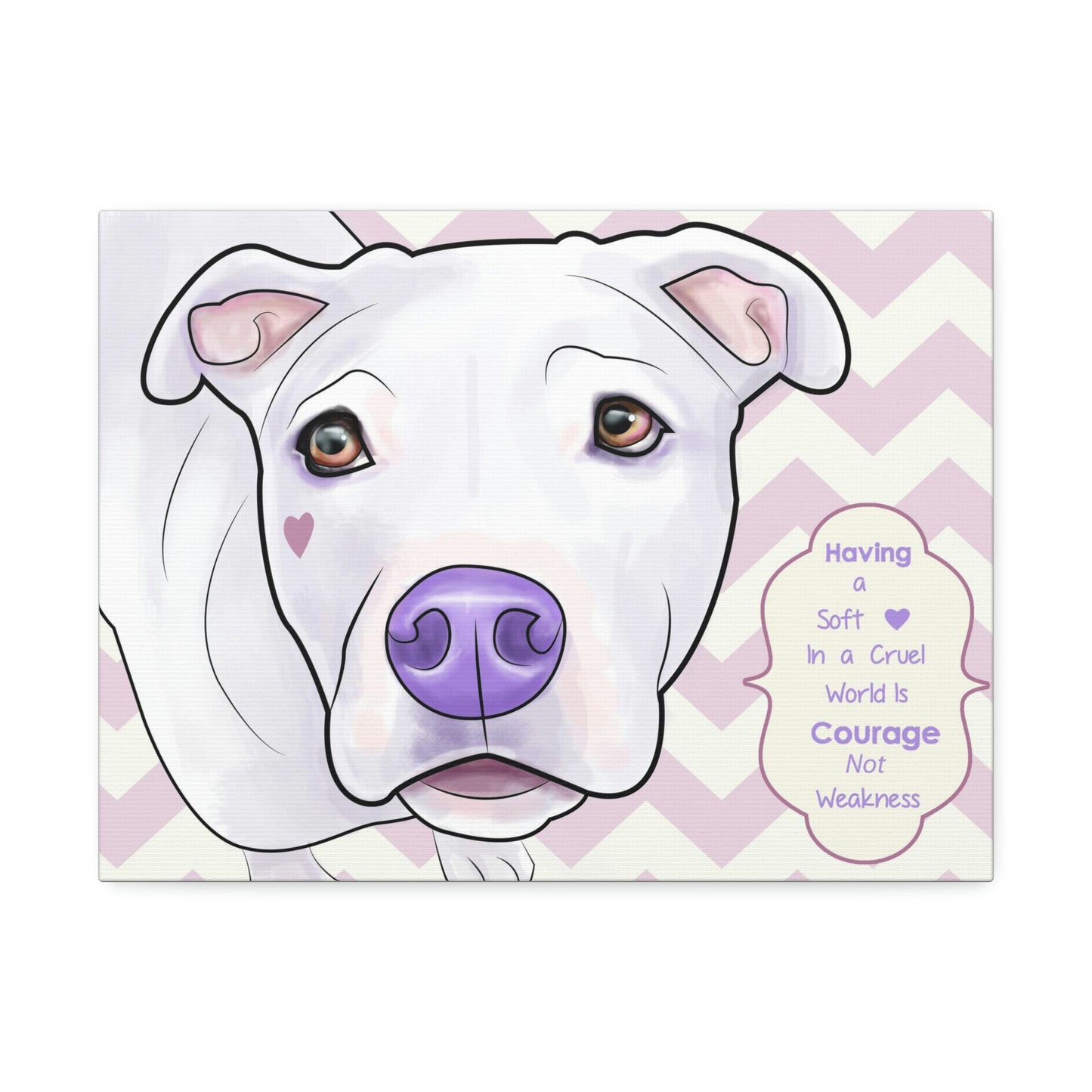 Soft Heart Canvas