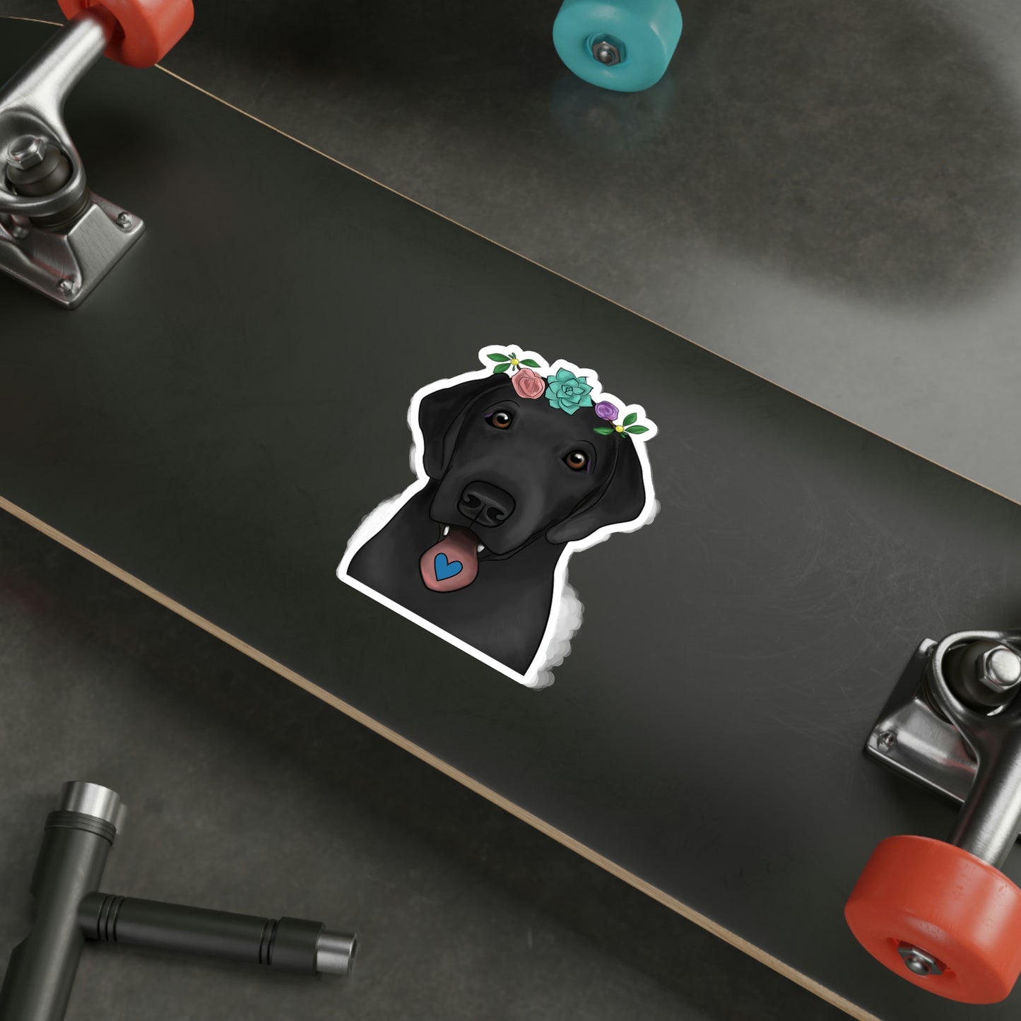 Black Lab Sticker