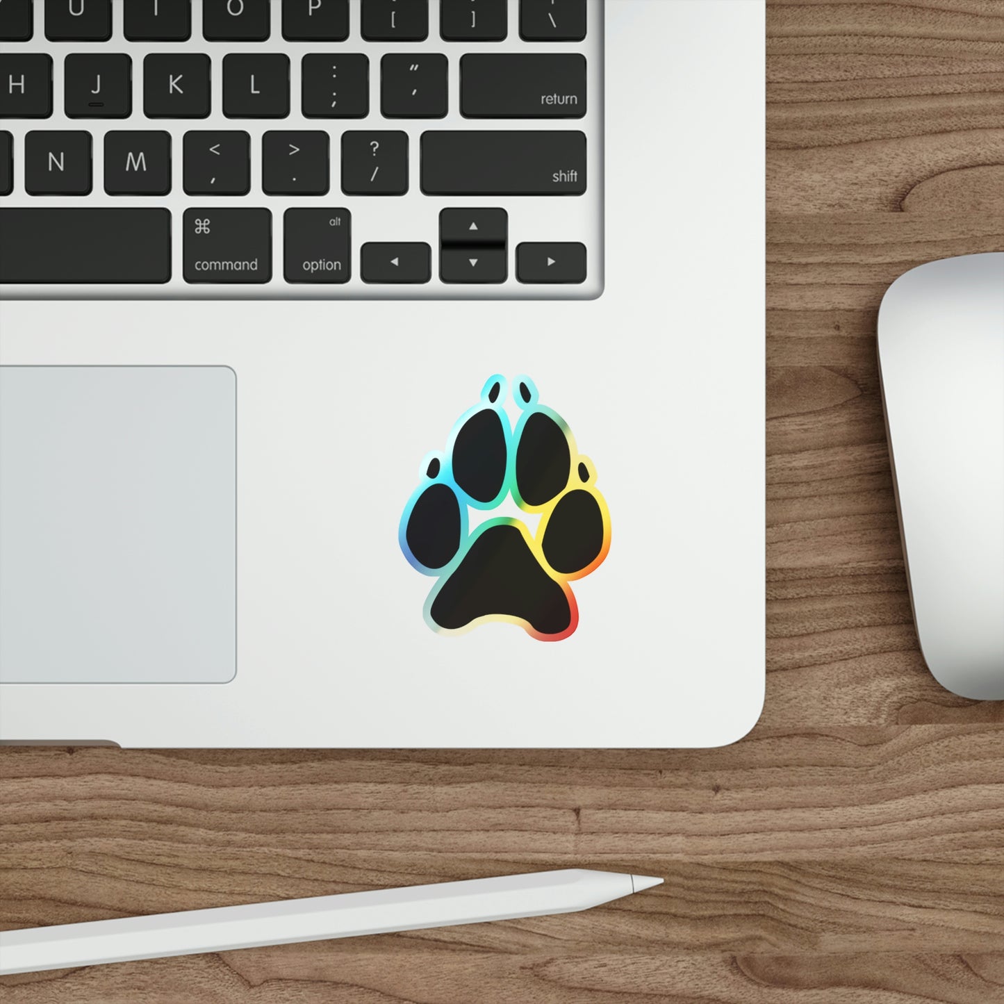 Holographic Paw Stickers