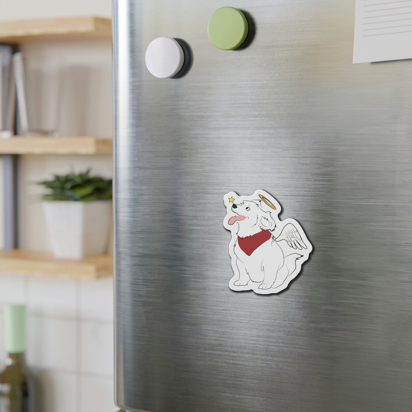 Angel Pup Magnet