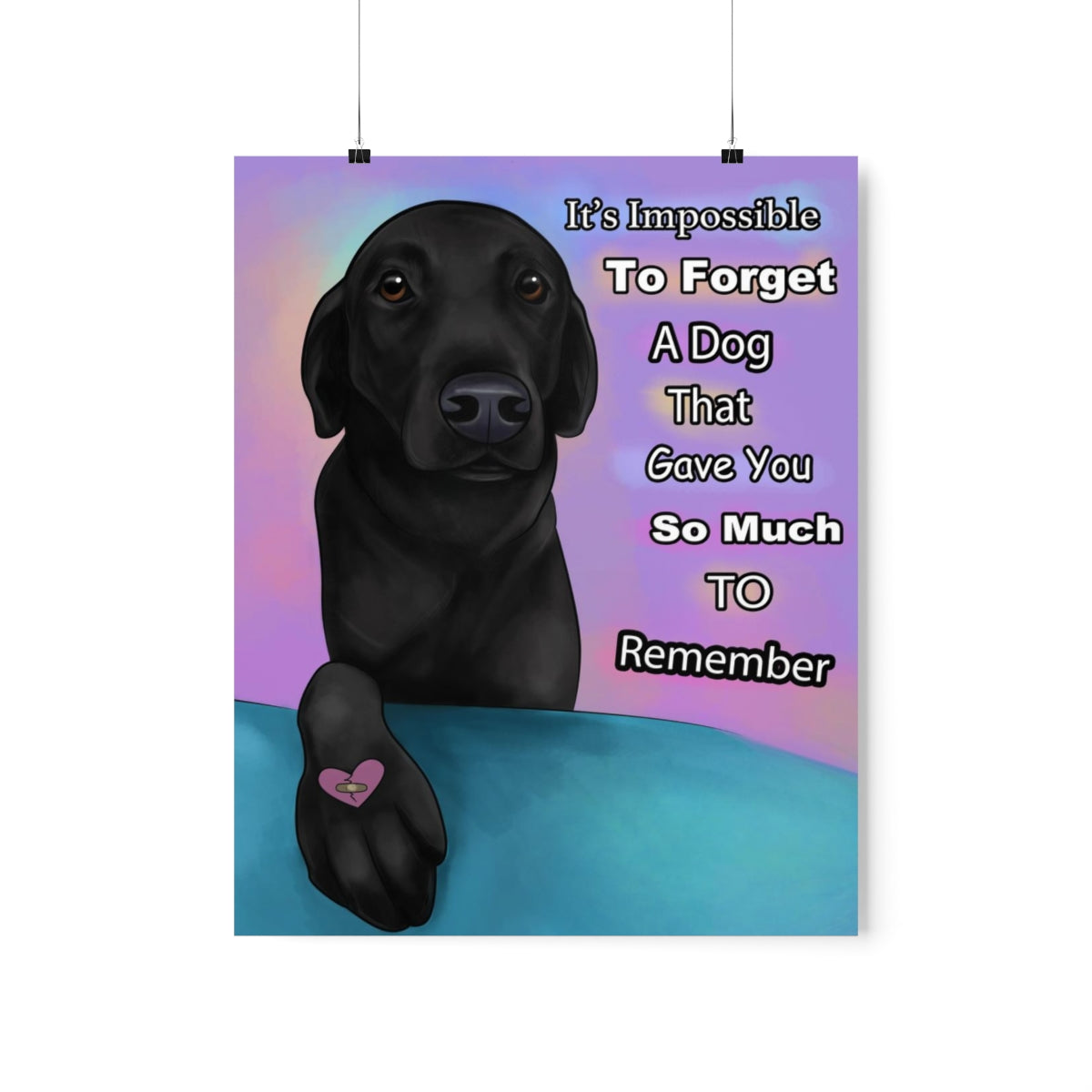 Dog To Remember Print