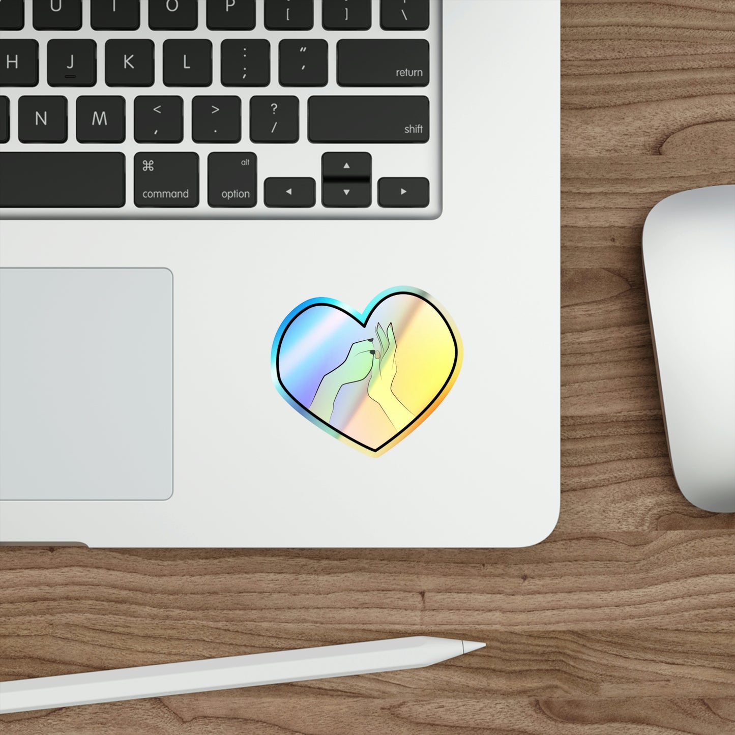 Holographic Rescue Gal Sticker