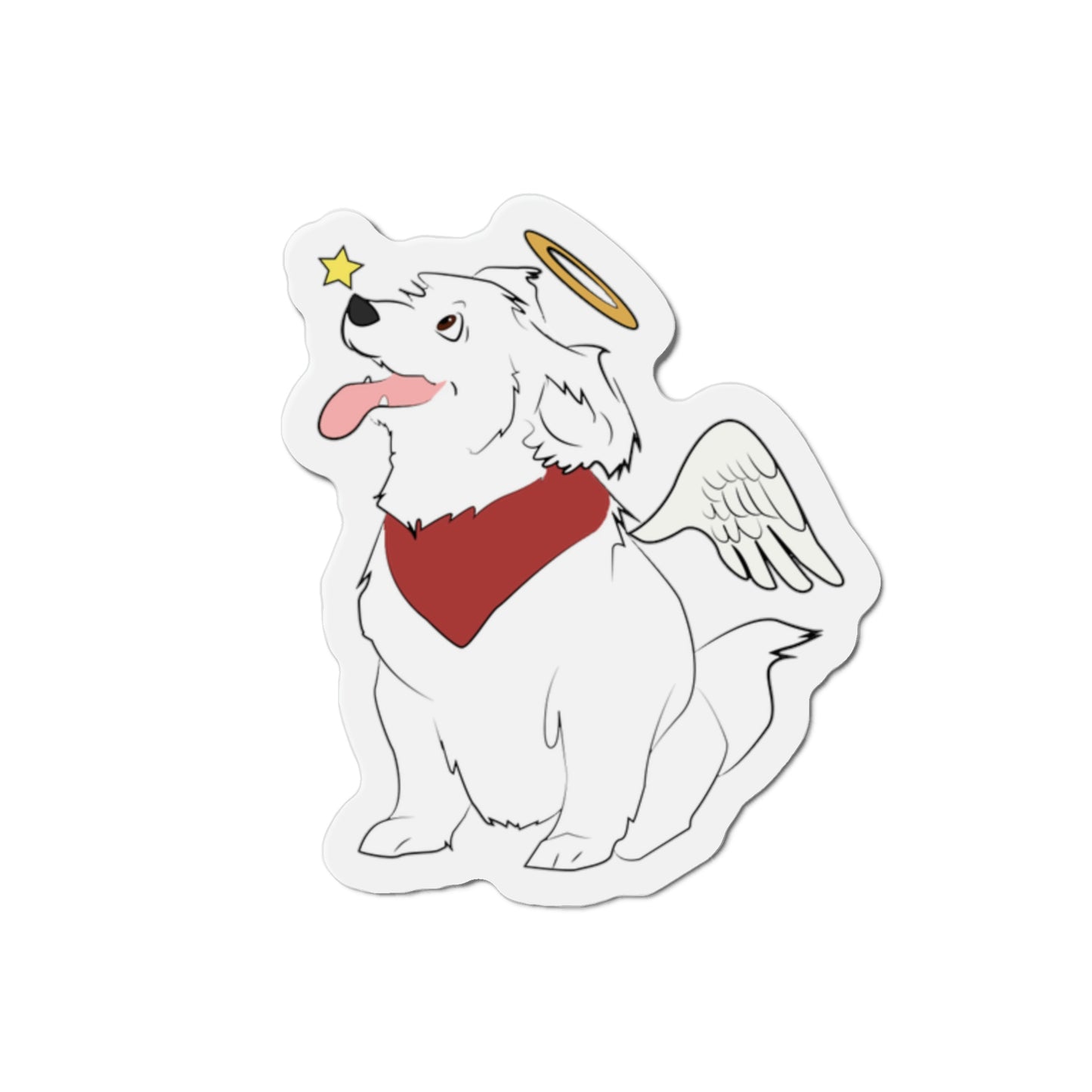 Angel Pup Magnet