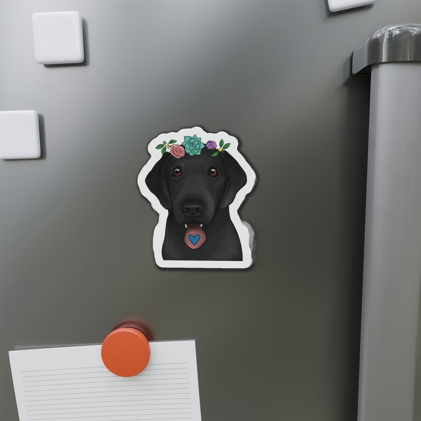 Black Lab Magnet