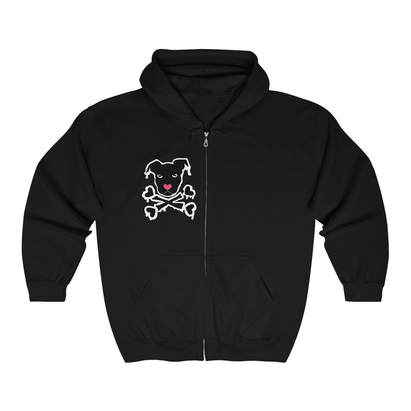Cross Love Bones Full Zip Hoodie