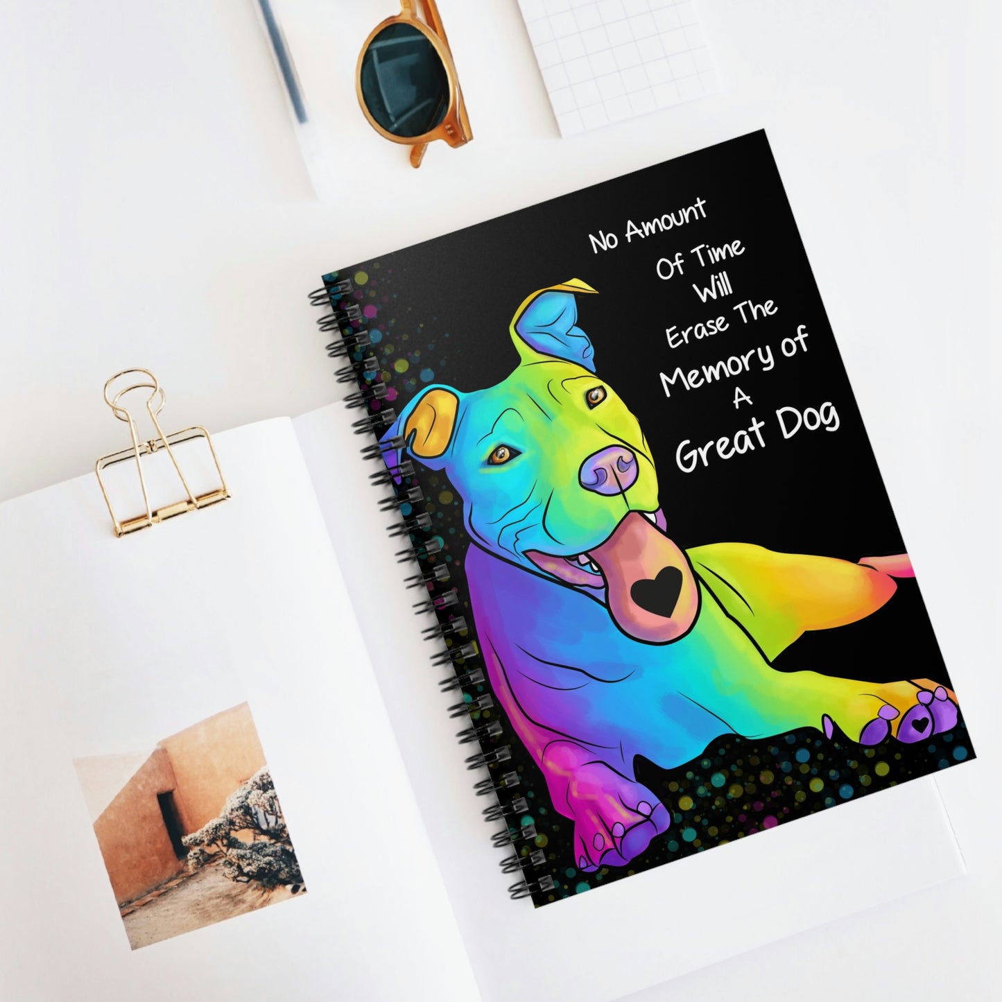 Great Dog Spiral Notebook