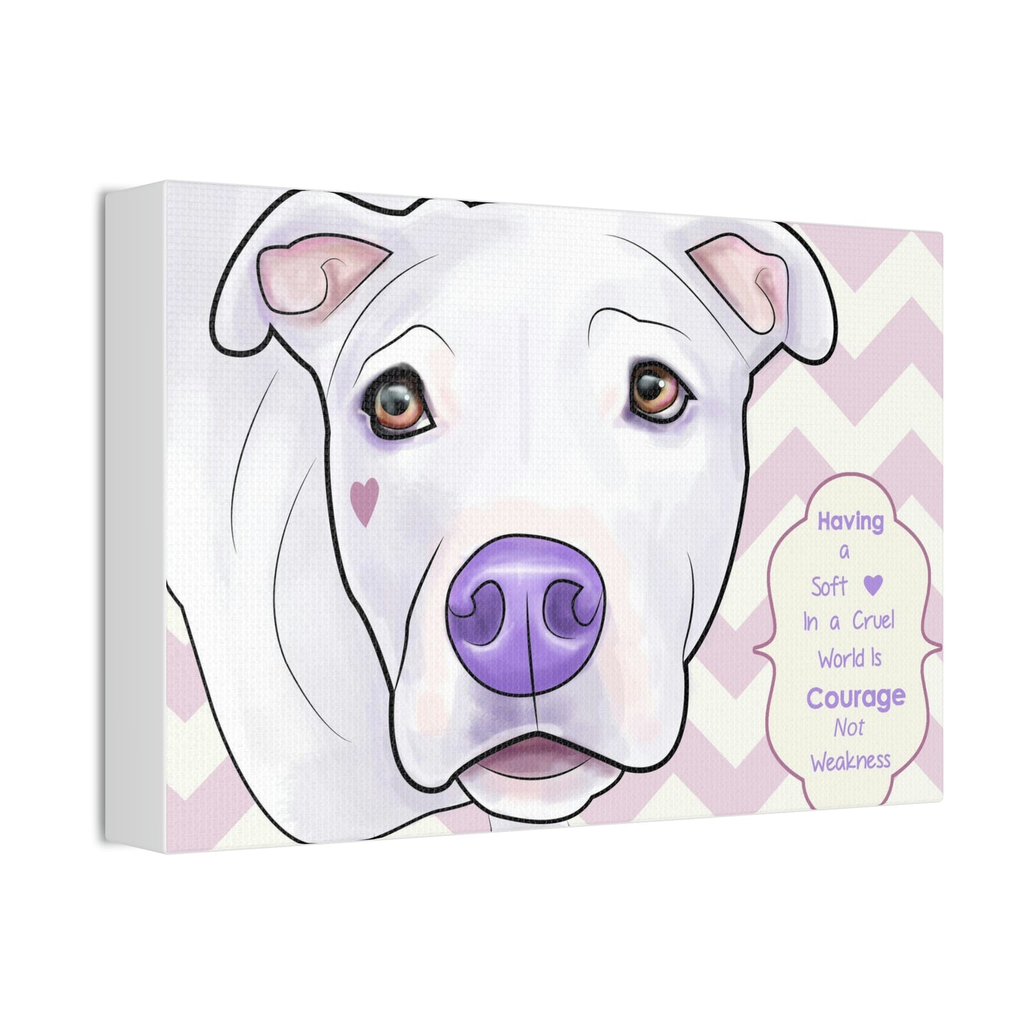 Soft Heart Canvas