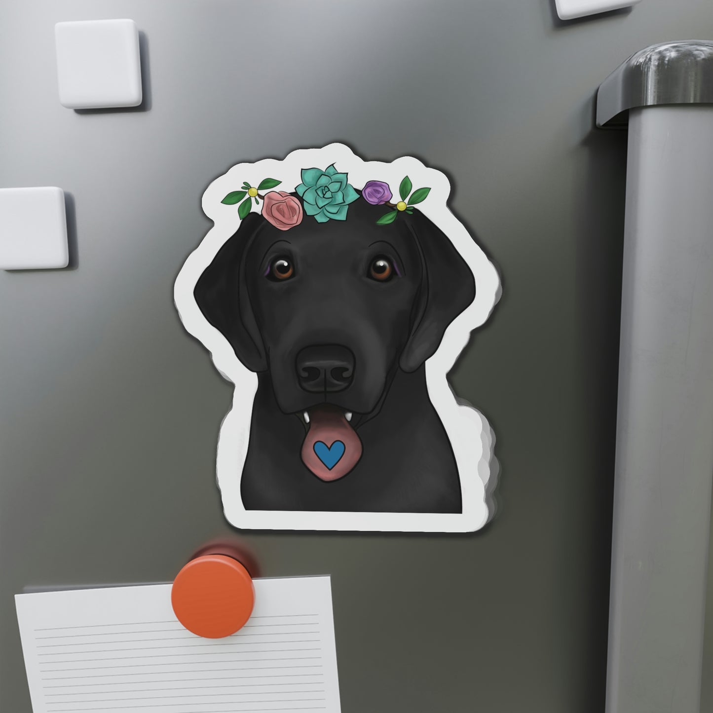 Black Lab Magnet