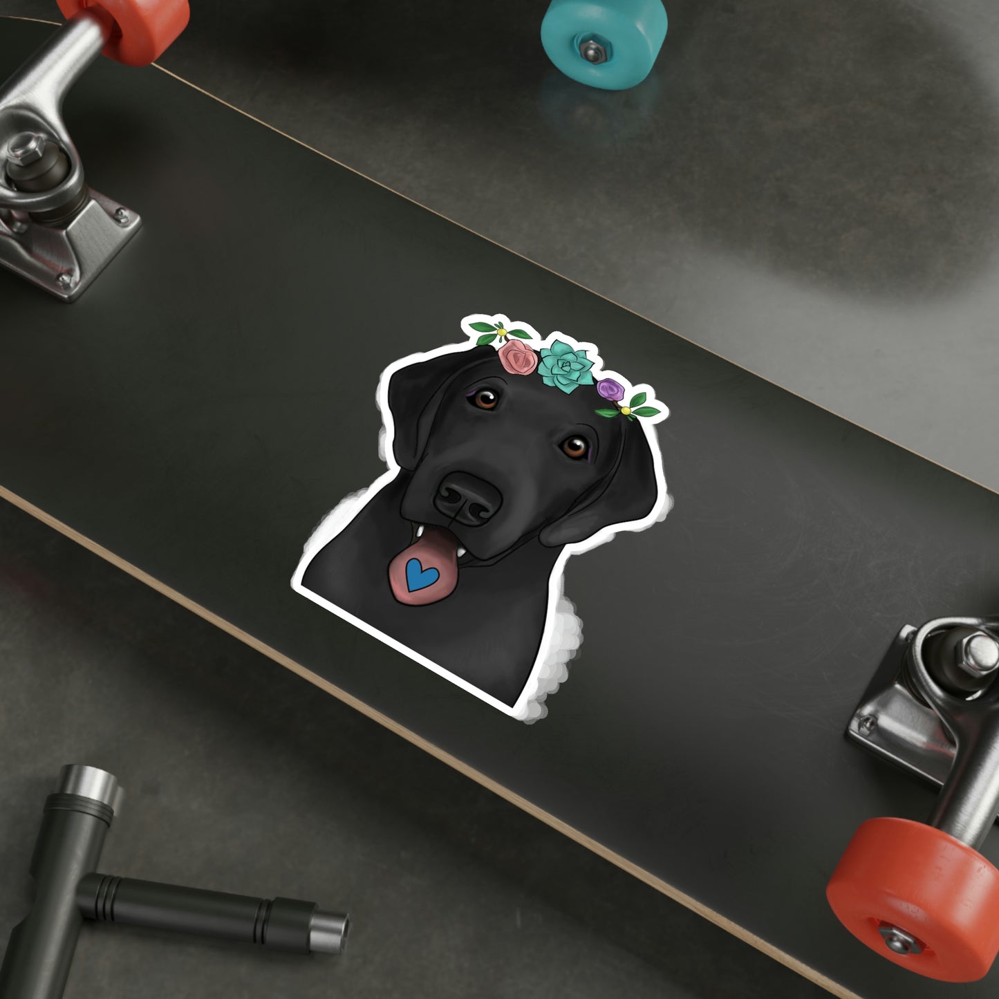 Black Lab Sticker