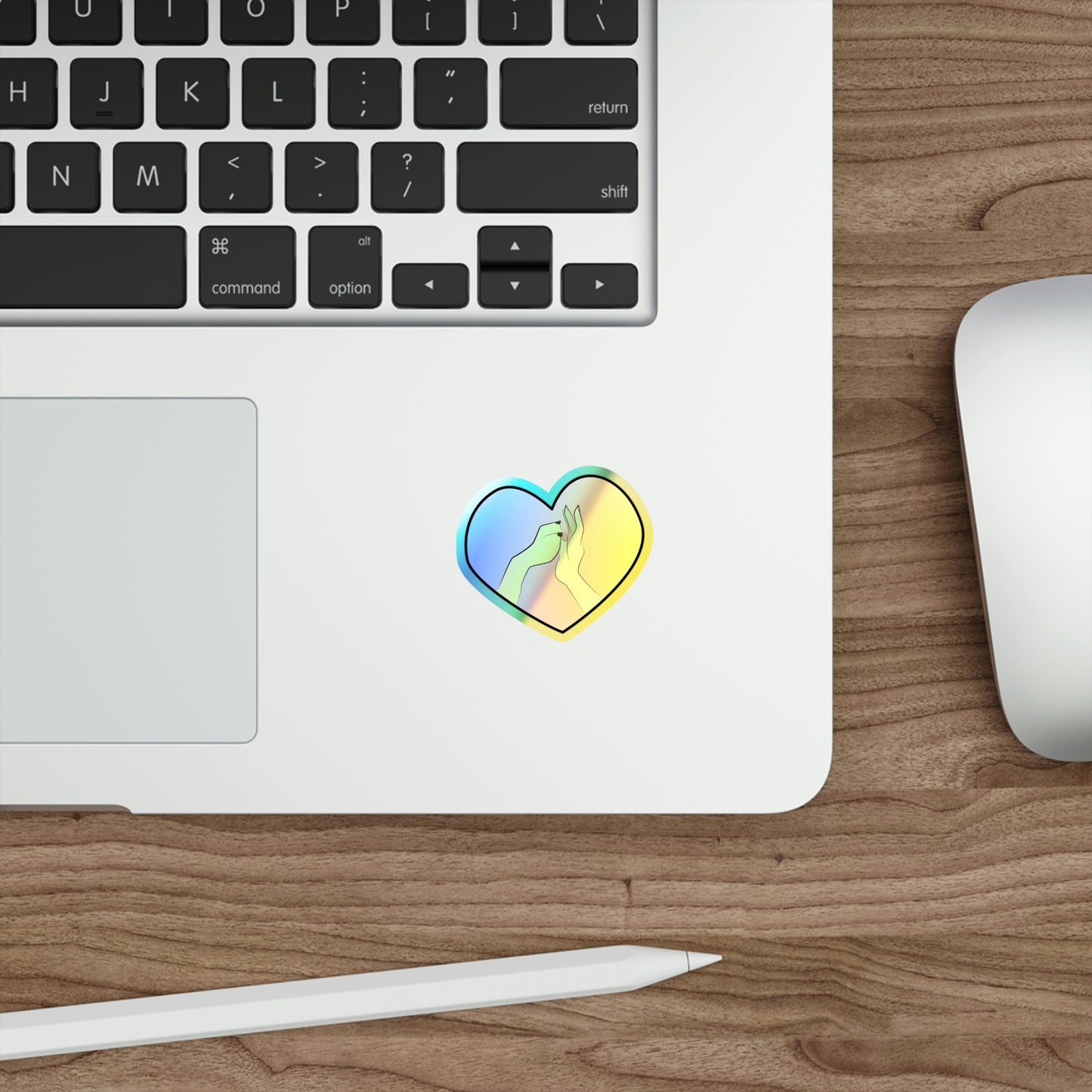 Holographic Rescue Gal Sticker
