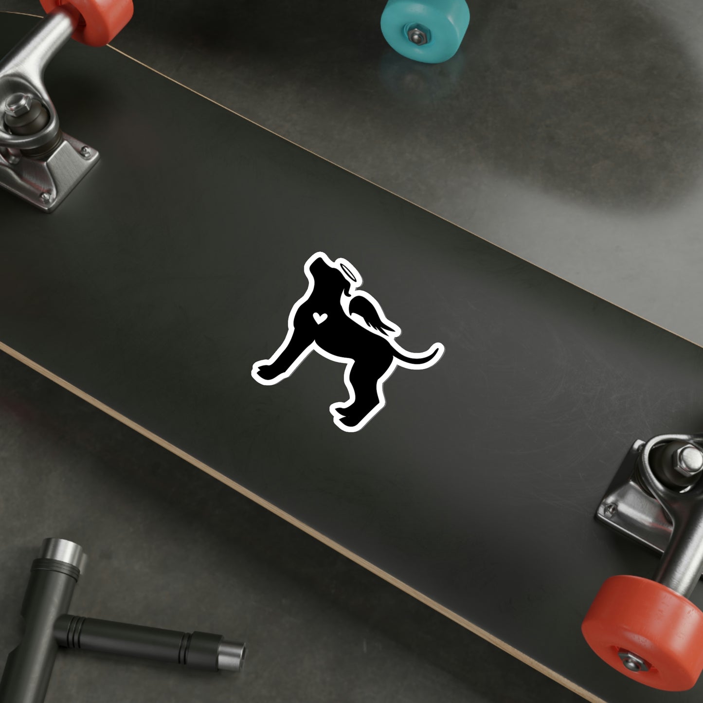 Angel Pup Stickers