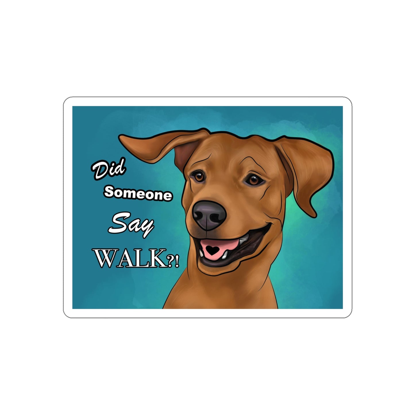 Walk Sticker