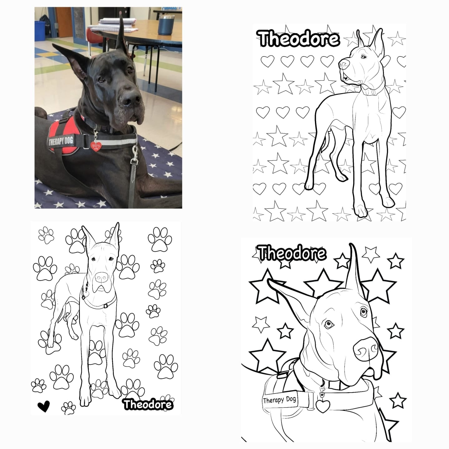 Coloring Page Of Your Pet