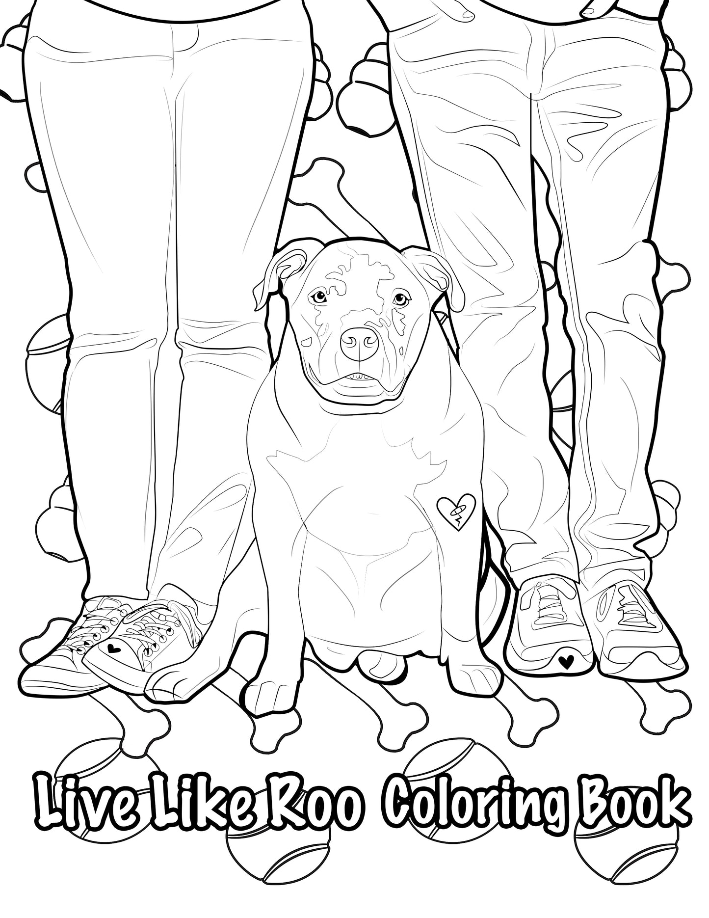 Canine Therapy Corps Coloring Page