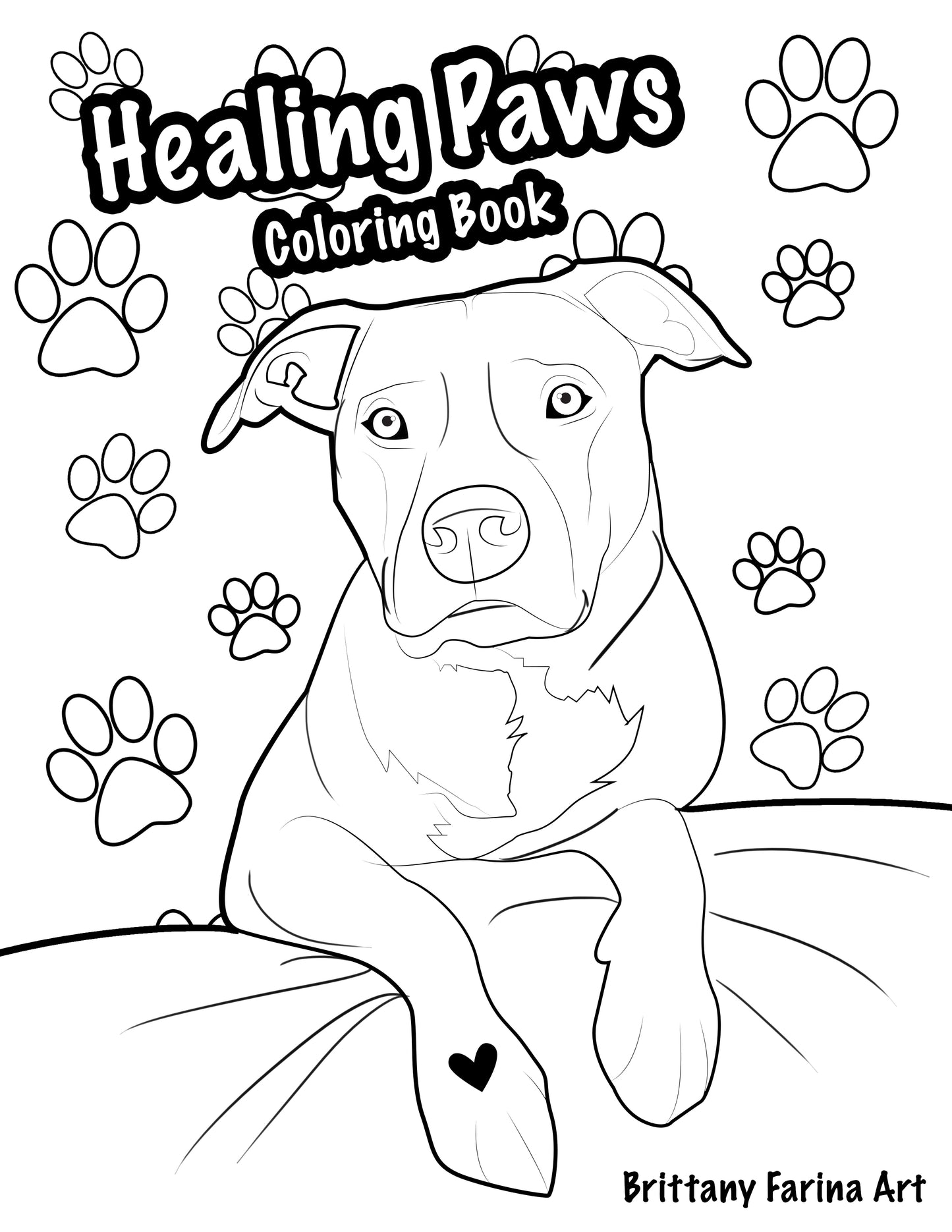 Healing Paws Coloring Book
