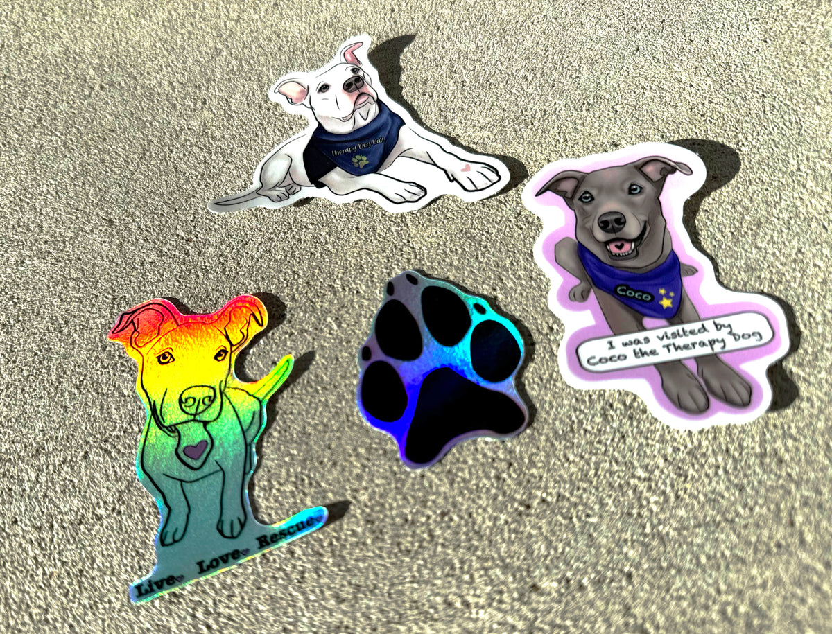 Pwet Sticker Custom Pet Sticker Design – Brittany Farina Art