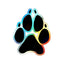 Holographic Paw Stickers