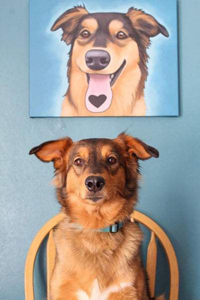 Pet Portrait (Canvas Print)